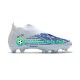 Adidas Football Boots Predator Edge Geometric FG Whitecolor Bluecolor