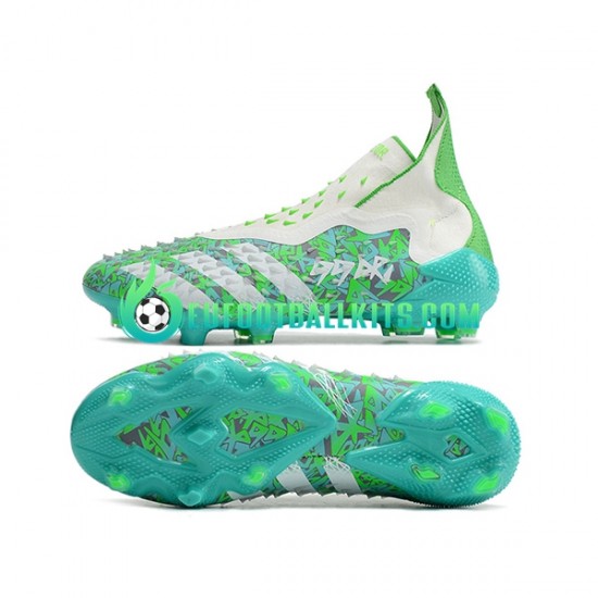 Adidas Football Boots Predator FREAK FG Greencolor Whitecolor