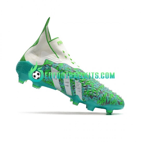 Adidas Football Boots Predator FREAK FG Greencolor Whitecolor