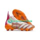 Adidas Football Boots Predator FREAK FG Orangecolor Whitecolor Purplecolor