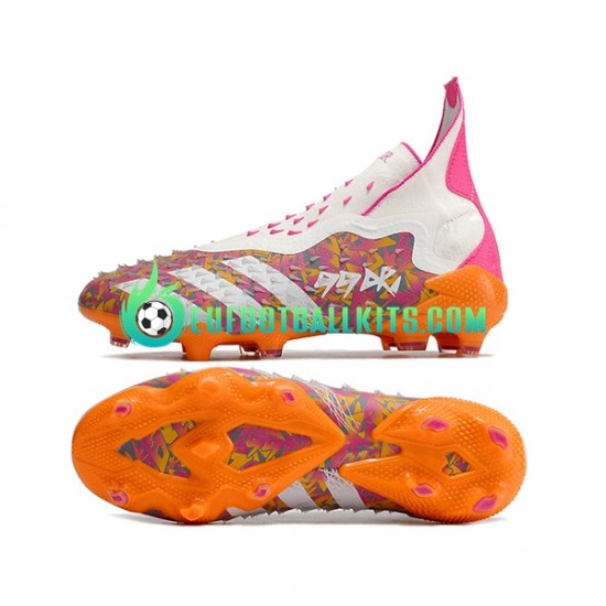 Adidas Football Boots Predator FREAK FG Orangecolor Whitecolor Purplecolor