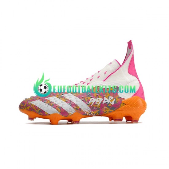 Adidas Football Boots Predator FREAK FG Orangecolor Whitecolor Purplecolor