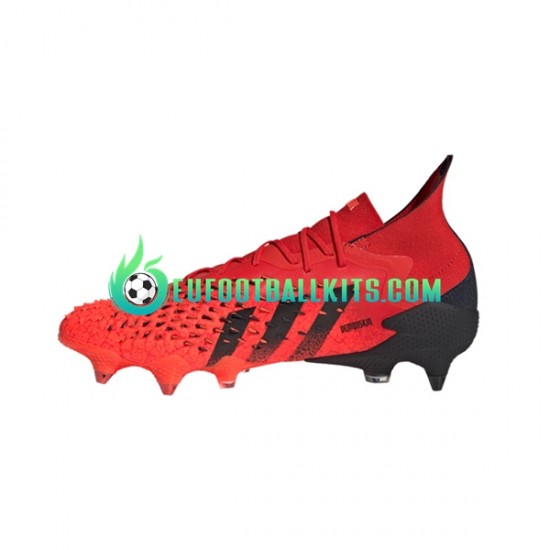 Adidas Football Boots Predator FREAK.1 SG Meteorite Redcolor Blackcolor