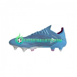 Adidas Football Boots X SPEEDFLOW.1 SG Sapphire Edge Bluecolor Pinkcolor Whitecolor