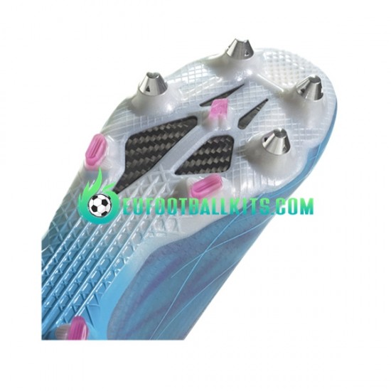 Adidas Football Boots X SPEEDFLOW.1 SG Sapphire Edge Bluecolor Pinkcolor Whitecolor