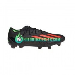 Adidas Football Boots X Speedportal.1 FG Shadowportal Blackcolor Redcolor Greencolor