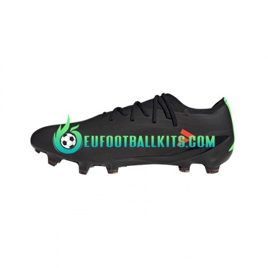 Adidas Football Boots X Speedportal.1 FG Shadowportal Blackcolor Redcolor Greencolor