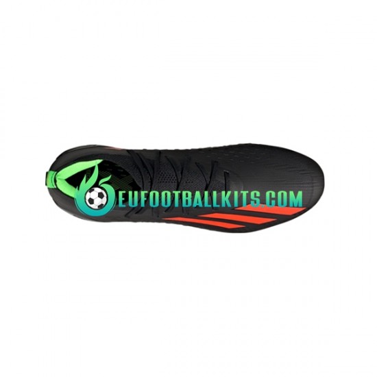 Adidas Football Boots X Speedportal.1 FG Shadowportal Blackcolor Redcolor Greencolor