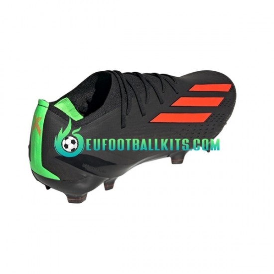 Adidas Football Boots X Speedportal.1 FG Shadowportal Blackcolor Redcolor Greencolor
