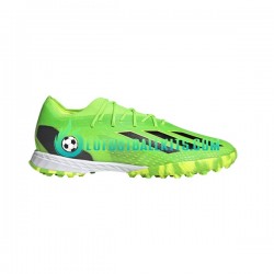 Adidas Football Boots X Speedportal.1 TF Game Data Greencolor Blackcolor