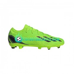 Adidas Football Boots X Speedportal.3 FG Game Data Greencolor Blackcolor
