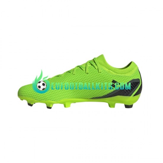 Adidas Football Boots X Speedportal.3 FG Game Data Greencolor Blackcolor