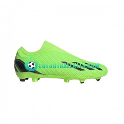 Adidas Football Boots X Speedportal.3 LL FG Game Data Greencolor Blackcolor