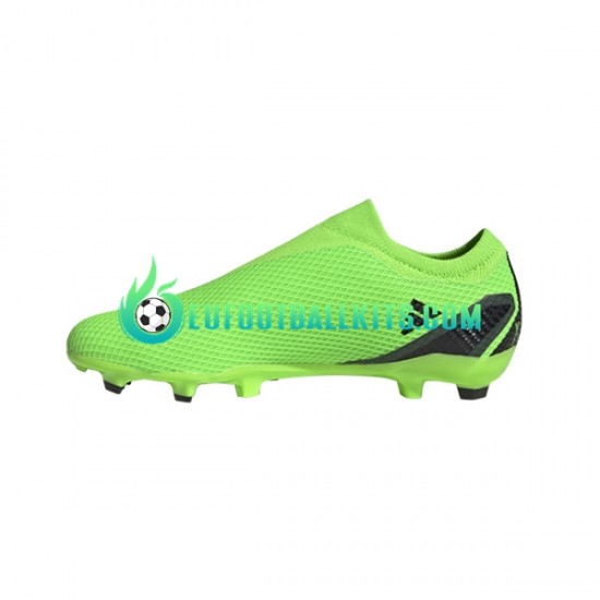 Adidas Football Boots X Speedportal.3 LL FG Game Data Greencolor Blackcolor