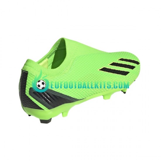Adidas Football Boots X Speedportal.3 LL FG Game Data Greencolor Blackcolor