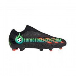 Adidas Football Boots X Speedportal.3 LL FG Shadowportal Blackcolor Redcolor Greencolor