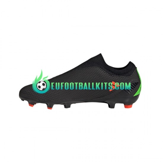 Adidas Football Boots X Speedportal.3 LL FG Shadowportal Blackcolor Redcolor Greencolor