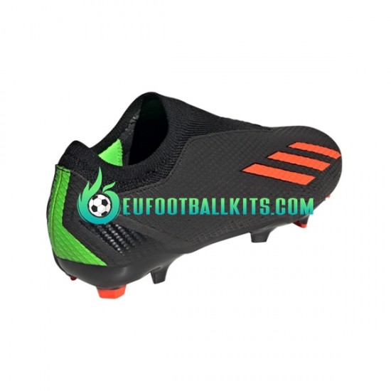 Adidas Football Boots X Speedportal.3 LL FG Shadowportal Blackcolor Redcolor Greencolor