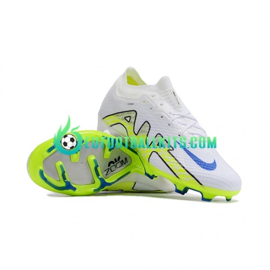 Nike Football Boots Air Zoom Mercurial IX Elite FG Whitecolor Greencolor