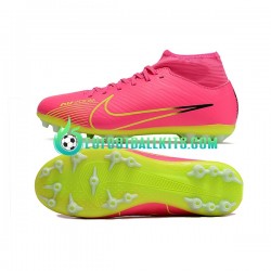 Nike Football Boots Air Zoom Mercurial Superfly IX Academy AG Pinkcolor Greencolor