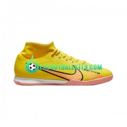Nike Football Boots Air Zoom Mercurial Superfly IX Academy IC Halle Lucent Yellowcolor Pinkcolor
