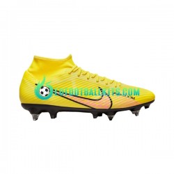 Nike Football Boots Air Zoom Mercurial Superfly IX Academy SG Pro Lucent AC Yellowcolor Pinkcolor