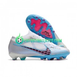 Nike Football Boots Air Zoom Mercurial Superfly IX Elite AG Whitecolor Bluecolor