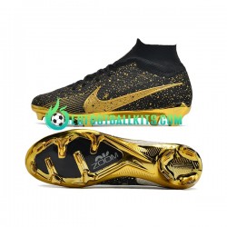 Nike Football Boots Air Zoom Mercurial Superfly IX Elite Blackcolor Yellowcolor
