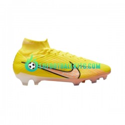Nike Football Boots Air Zoom Mercurial Superfly IX Elite FG Lucent Yellowcolor Pinkcolor
