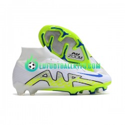 Nike Football Boots Air Zoom Mercurial Superfly IX Elite FG Whitecolor Greencolor