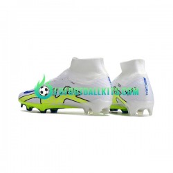 Nike Football Boots Air Zoom Mercurial Superfly IX Elite FG Whitecolor Greencolor