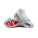 Nike Football Boots Air Zoom Mercurial Superfly IX Elite FG Whitecolor Redcolor Blackcolor