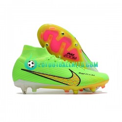 Nike Football Boots Air Zoom Mercurial Superfly IX Elite SG Greencolor