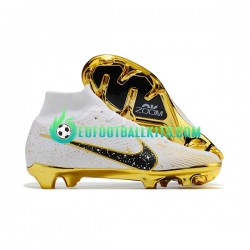 Nike Football Boots Air Zoom Mercurial Superfly IX Elite Whitecolor Yellowcolor