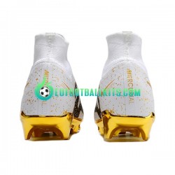 Nike Football Boots Air Zoom Mercurial Superfly IX Elite Whitecolor Yellowcolor