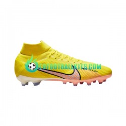 Nike Football Boots Air Zoom Mercurial Superfly IX Pro AG Pro AG Pro Lucent Yellowcolor Pinkcolor