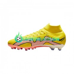Nike Football Boots Air Zoom Mercurial Superfly IX Pro AG Pro AG Pro Lucent Yellowcolor Pinkcolor