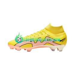 Nike Football Boots Air Zoom Mercurial Superfly IX Pro FG Lucent Yellowcolor Pinkcolor