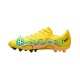 Nike Football Boots Air Zoom Mercurial Vapor XV Academy AG Lucent Yellowcolor Pinkcolor
