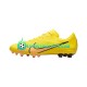 Nike Football Boots Air Zoom Mercurial Vapor XV Academy AG Lucent Yellowcolor Pinkcolor