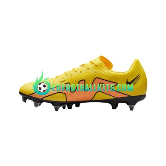 Nike Football Boots Air Zoom Mercurial Vapor XV Academy SG Pro AC Lucent Yellowcolor Pinkcolor