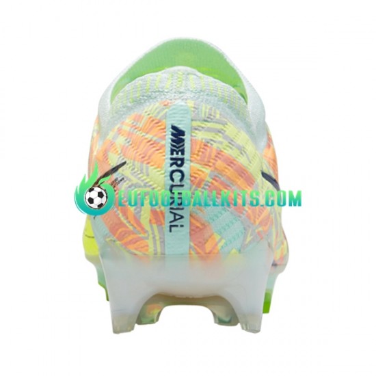 Nike Football Boots Air Zoom Mercurial Vapor XV Bonded Elite FG Greencolor Bluecolor