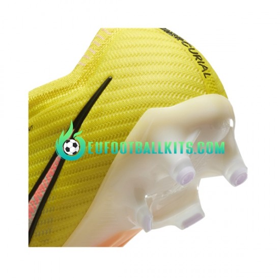 Nike Football Boots Air Zoom Mercurial Vapor XV Elite AG Pro Lucent Yellowcolor Pinkcolor