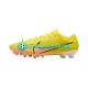 Nike Football Boots Air Zoom Mercurial Vapor XV Elite AG Pro Lucent Yellowcolor Pinkcolor