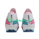 Nike Football Boots Air Zoom Mercurial Vapor XV Elite AG Whitecolor Pinkcolor Purplecolor