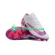 Nike Football Boots Air Zoom Mercurial Vapor XV Elite AG Whitecolor Pinkcolor Purplecolor