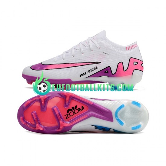 Nike Football Boots Air Zoom Mercurial Vapor XV Elite AG Whitecolor Pinkcolor Purplecolor
