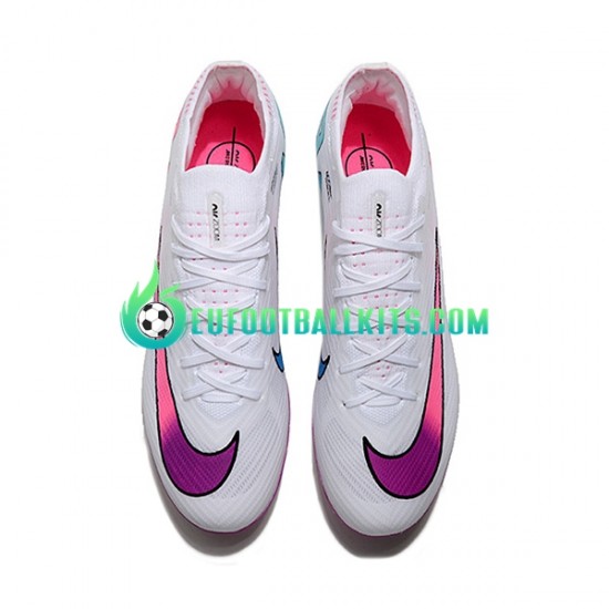 Nike Football Boots Air Zoom Mercurial Vapor XV Elite AG Whitecolor Pinkcolor Purplecolor