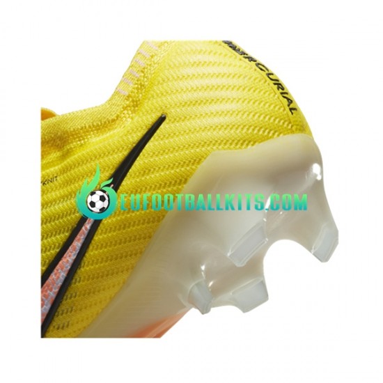 Nike Football Boots Air Zoom Mercurial Vapor XV Elite FG Lucent Yellowcolor Pinkcolor