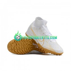 Nike Football Boots Air Zoom Mercurial Vapor XV Elite TF Fotballsko Hvit Yellowcolor
